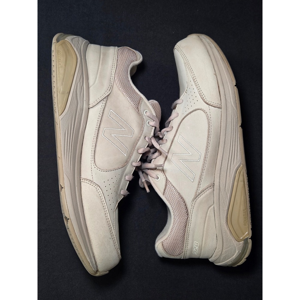 New Balance 928 Tan Leather Walking Shoes ROLLBAR WW928TN Mens 9.5 Womens 11